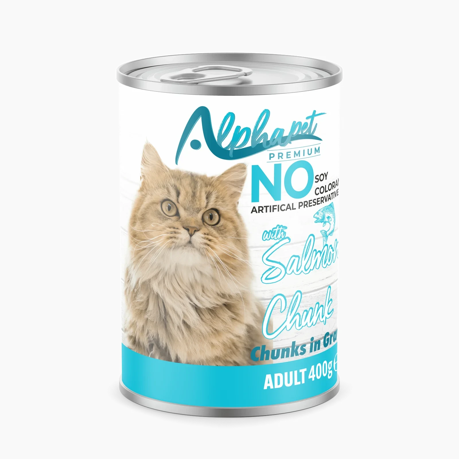 Alphapet Premium Salmon Chunks in Gravy