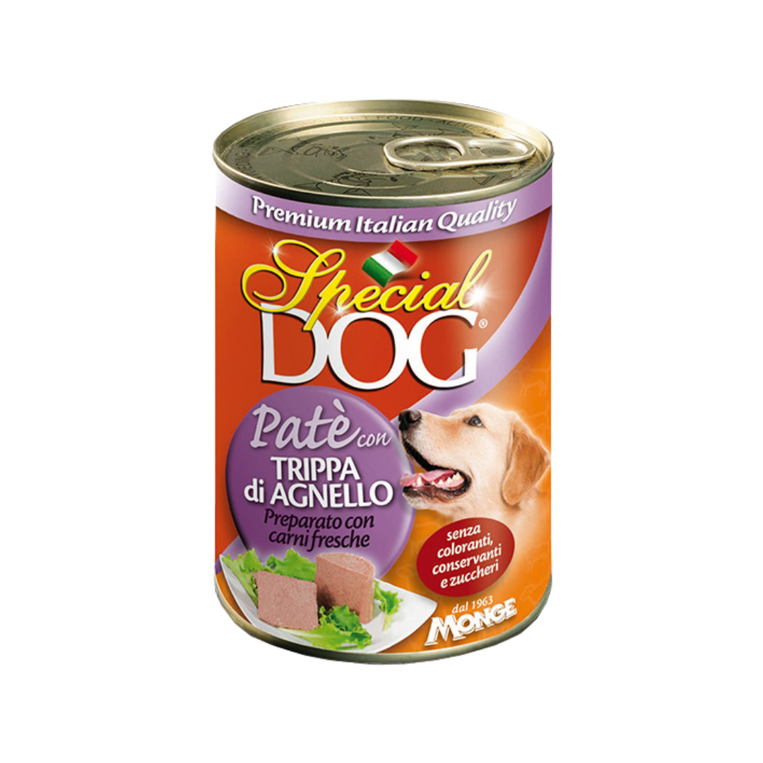 Special Dog All Breeds Adult Paté Lamb Tripe – 400 gm