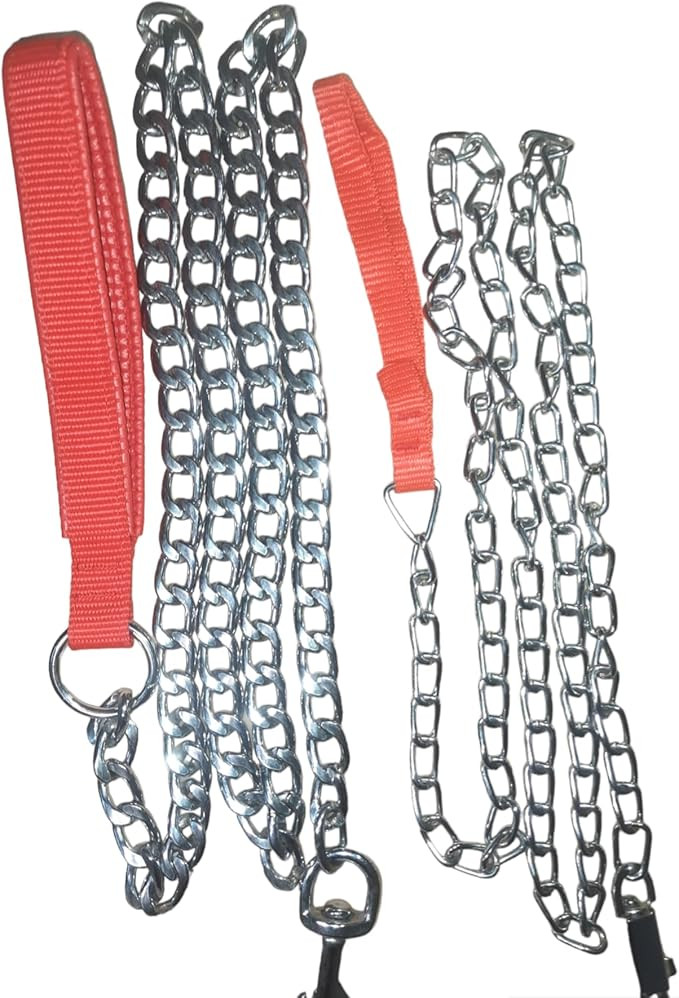Metal Dog Chain with Handle