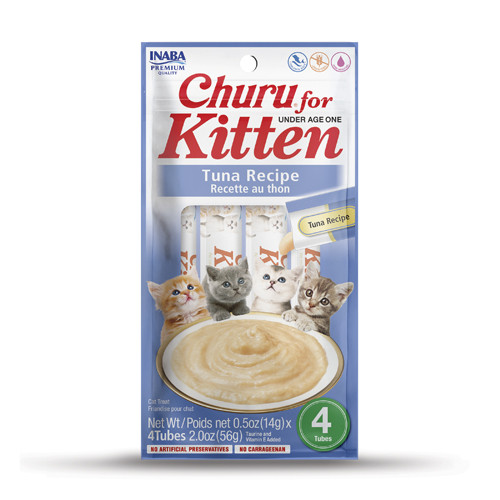 Inaba Churu for Kitten – Tuna Recipe