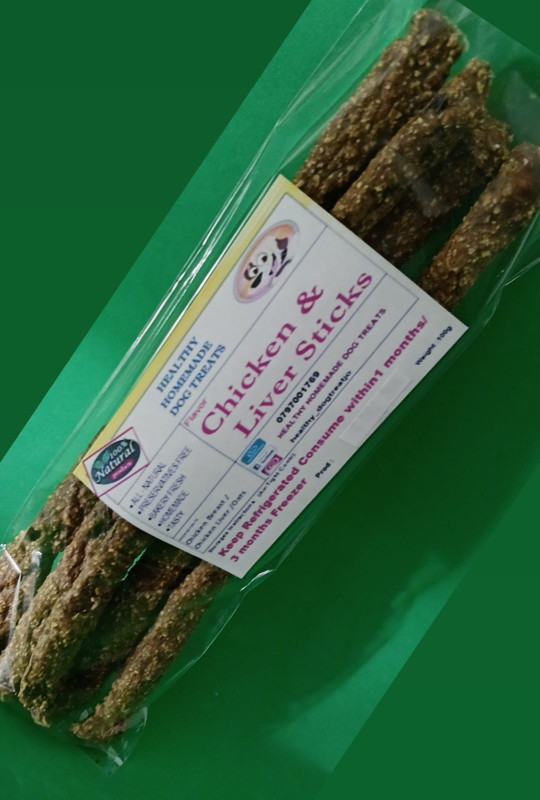 Chicken & Liver Sticks – Dog & Cat Treat