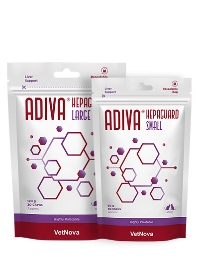 VetNova ADIVA Hepaguard Small & Large Chews