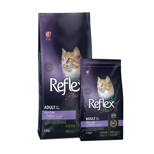 Reflex Plus Skin Care Adult Cat Food with Salmon