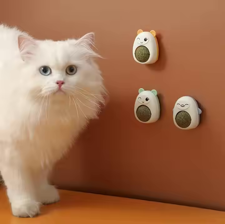 Catnip Wall Ball Toy for Cats