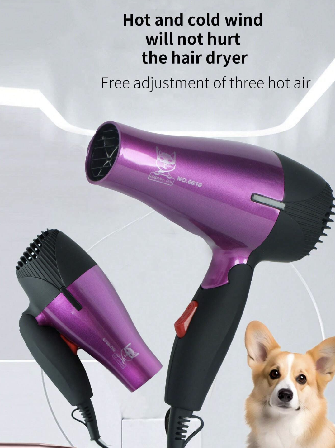 Pet Hair Dryer – Model N6610 (1500W)