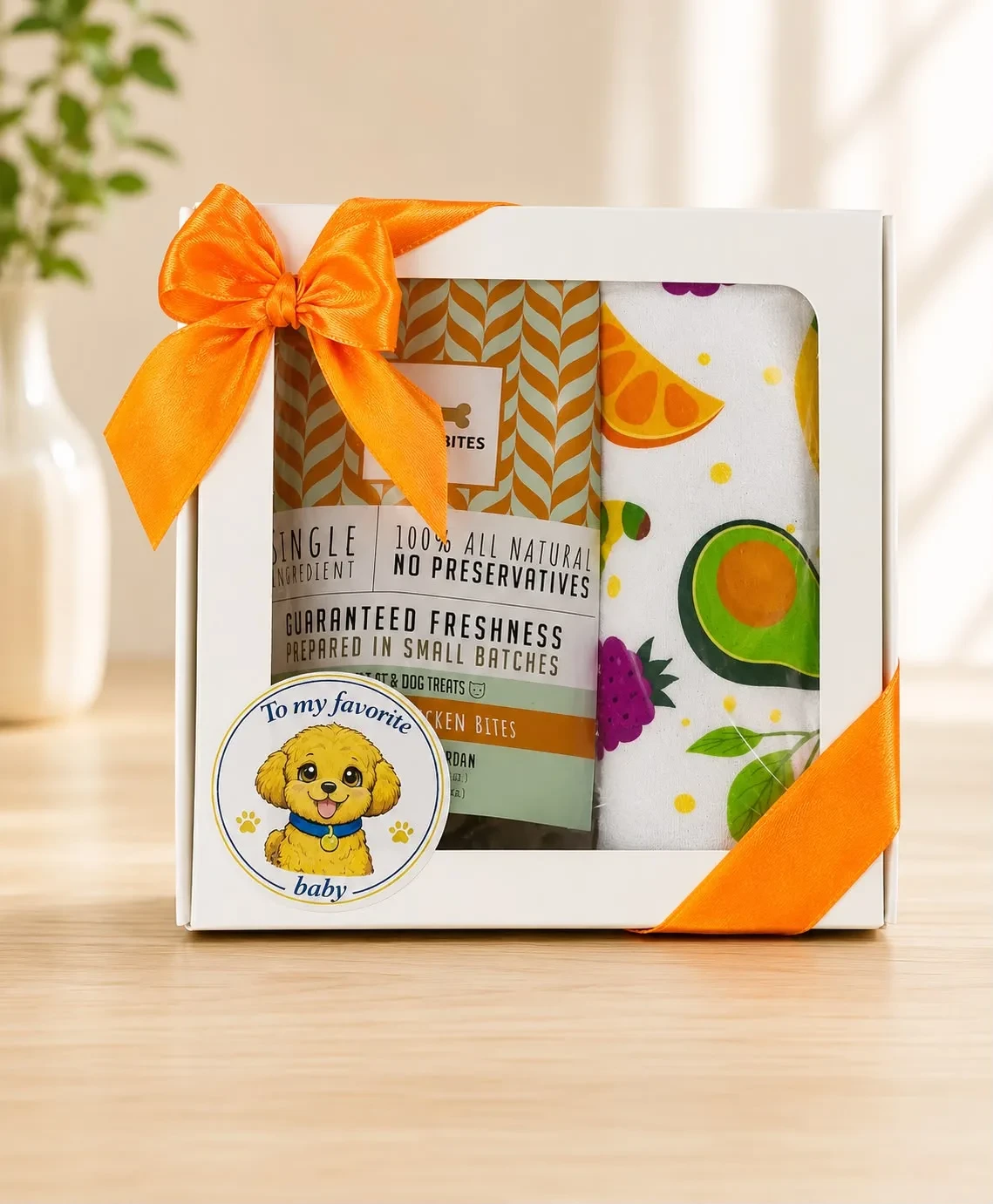 To My Favorite Baby Dog Gift Set
