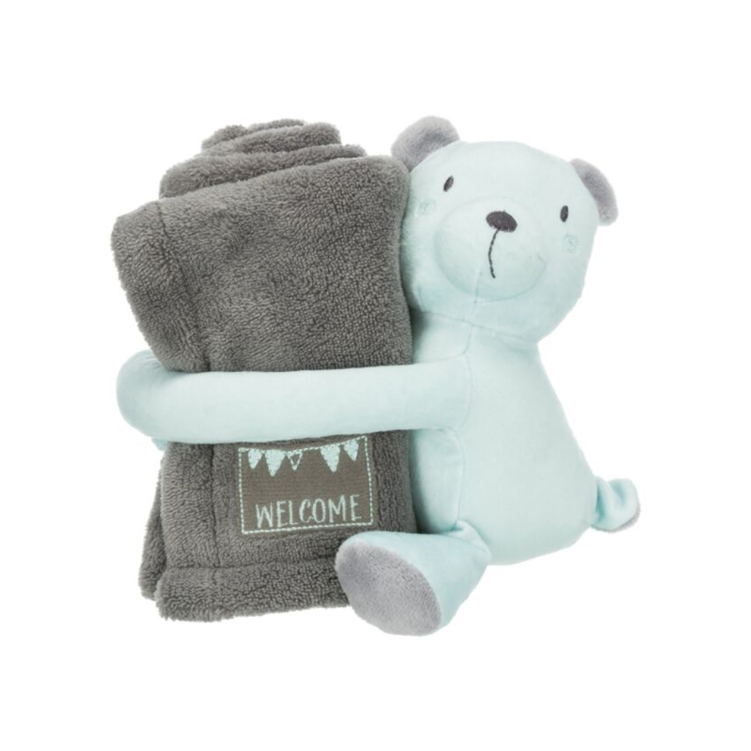 Trixie Junior Cuddly Set – Blanket & Plush Toy (75 × 50 cm)