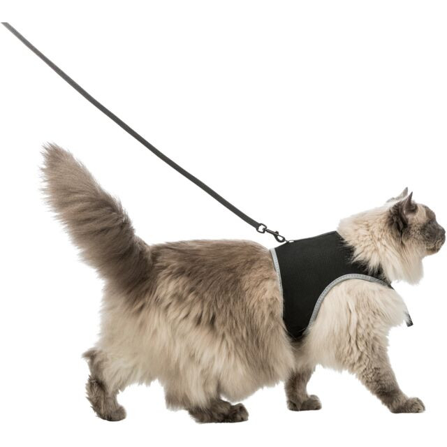 Trixie Soft Harness XXL with Lead – Stomach 36–54 cm | Lead Length 1.20 m