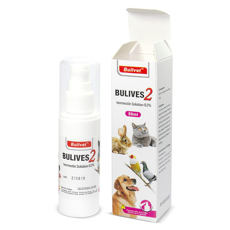 Bullvet Bulives 5 Ivermectin Solution for Pets