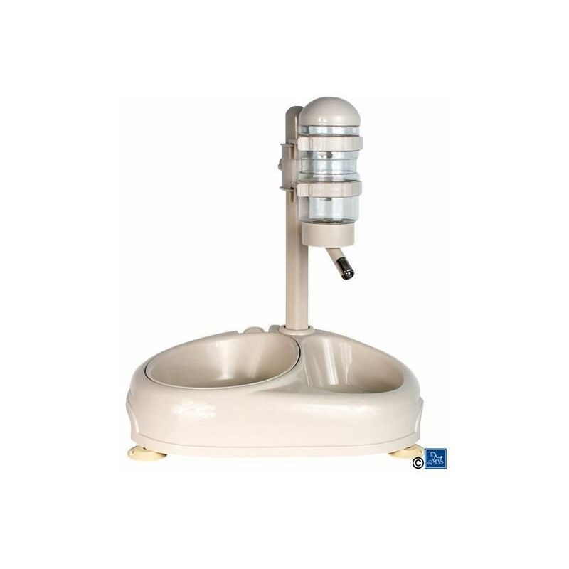 Chadog Water Dispenser – Assorted Colours, 2 Bowls (33.5 × 25 × 43 cm)