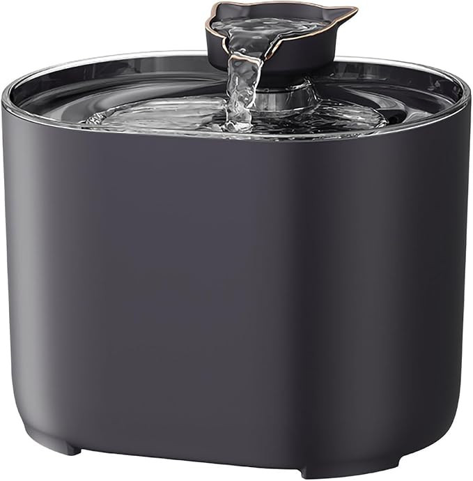 Smart Sensor Pet Fountain with Dual Water Flow