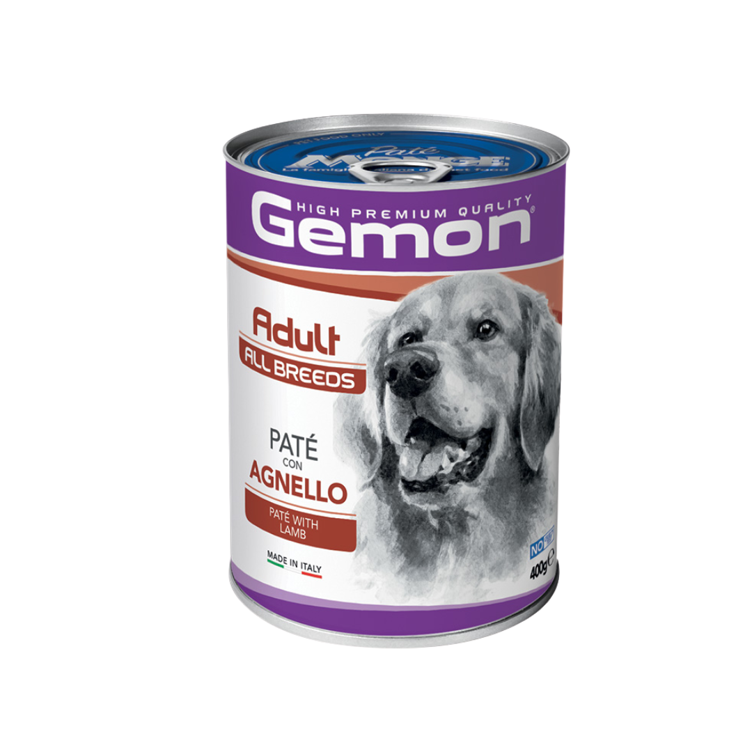 Gemon All Breeds Adult Dog Paté with Lamb