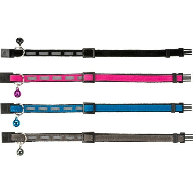 Trixie Safer Life Cat Collar, Reflective – Assorted Colors