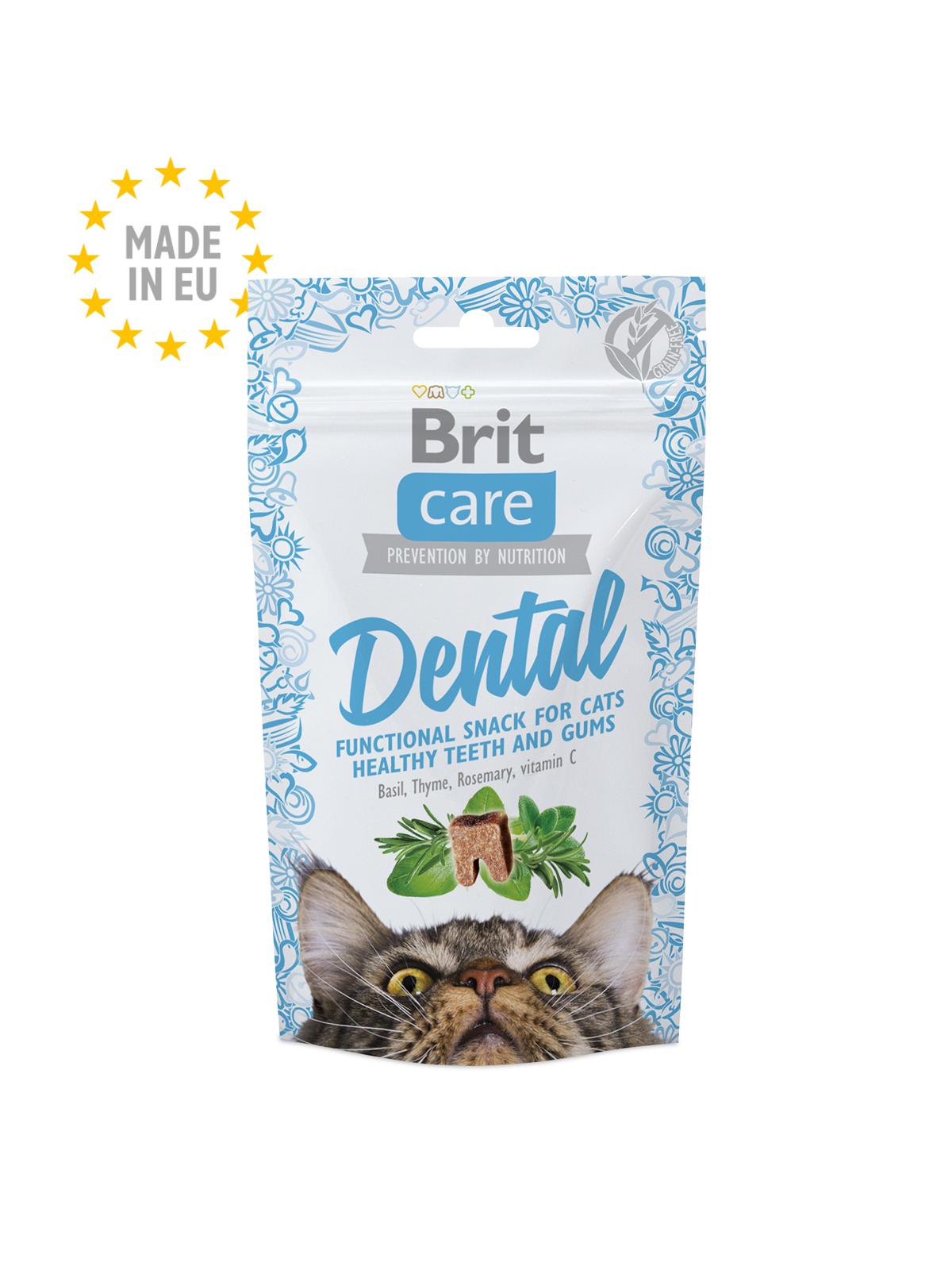 Brit Care Cat Snack Dental (50g)