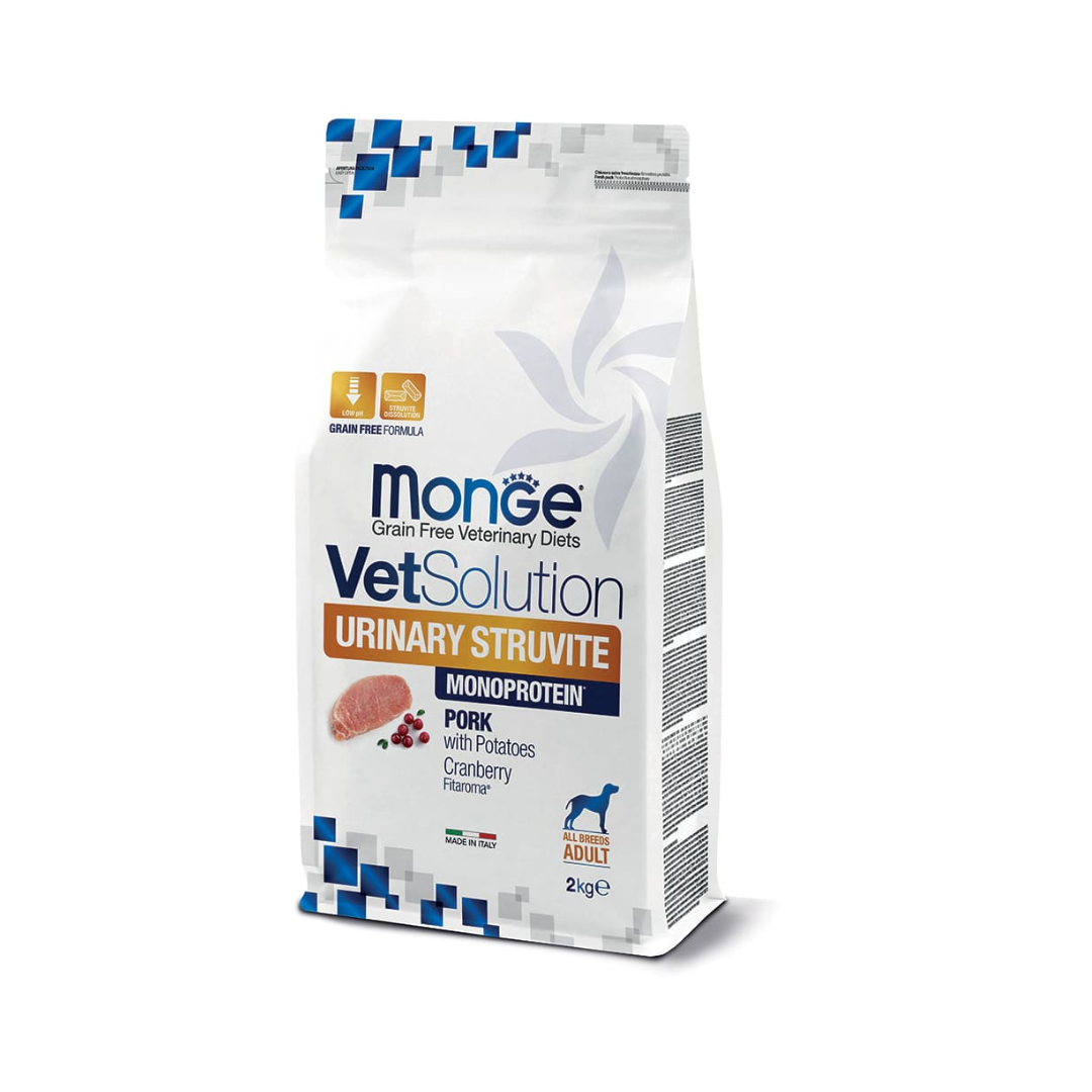 Monge VetSolution Canine Urinary Struvite – 2 Kg