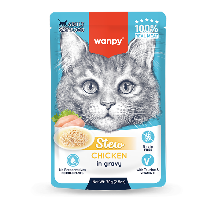 Wanpy Stew Chicken for Cats