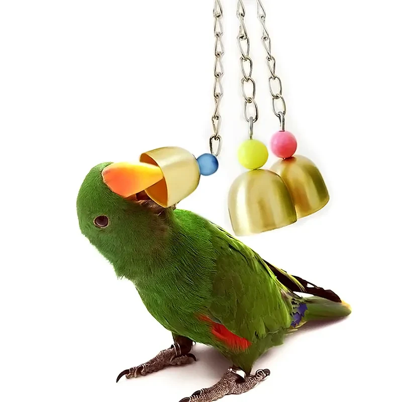 Hanging Bell Toy for Birds