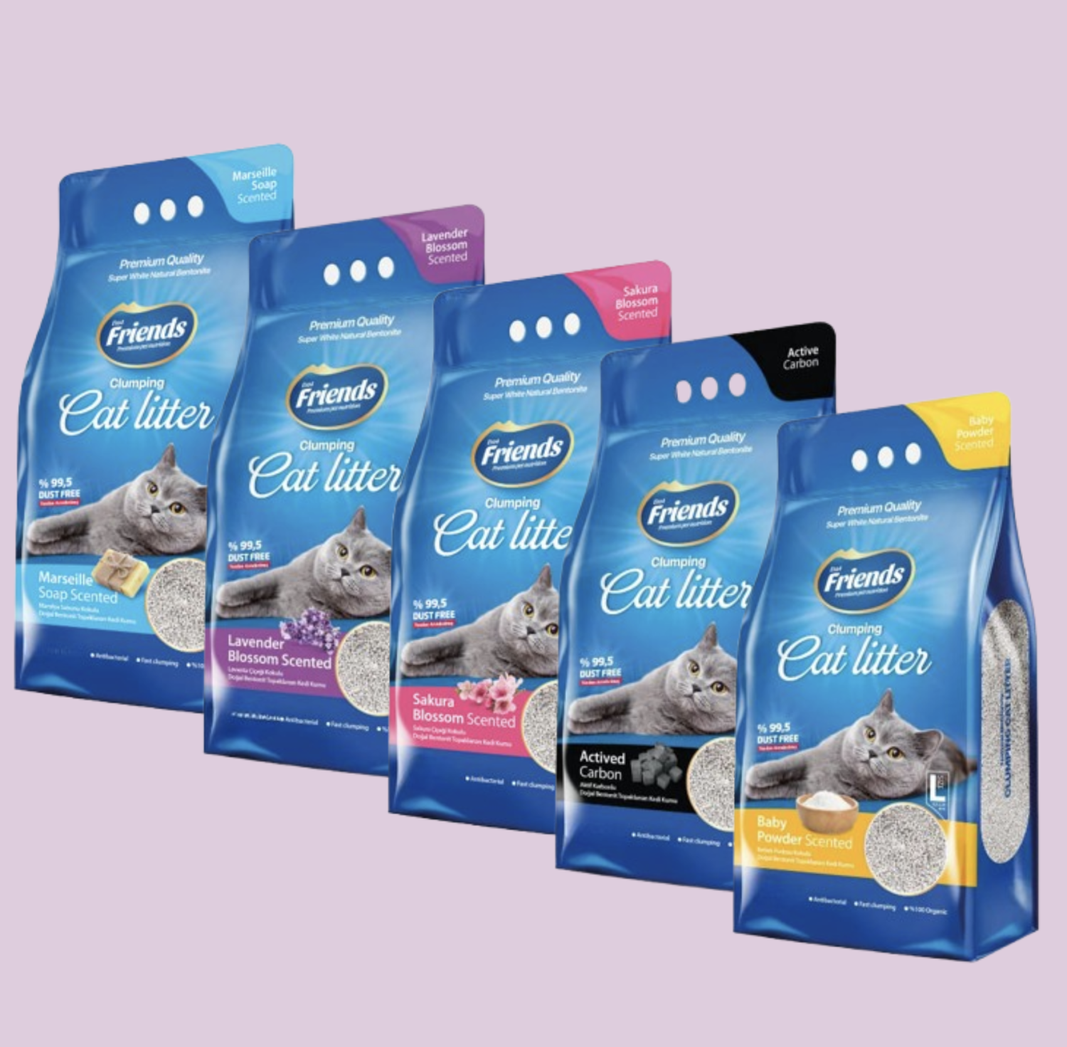 Friends Clumping Cat Litter