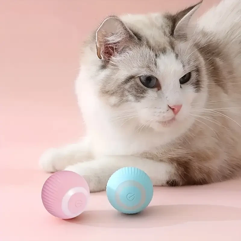 Gravitational Intelligent Rolling Ball – Interactive Cat Toy