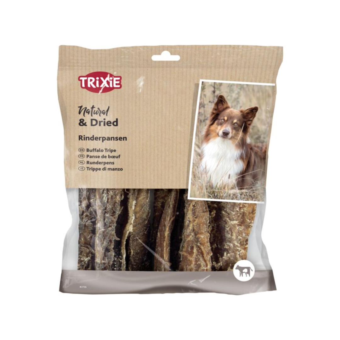 Trixie Beef Tripe – Natural Dried Buffalo Tripe (500 g)