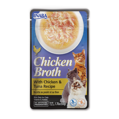 Inaba Chicken Broth with Chicken & Tuna Recipe