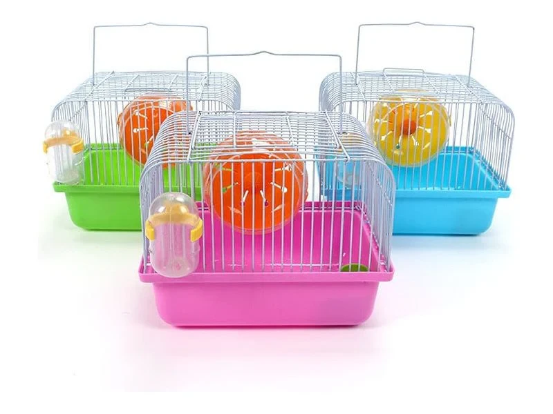 Hamster Cage with Play Features