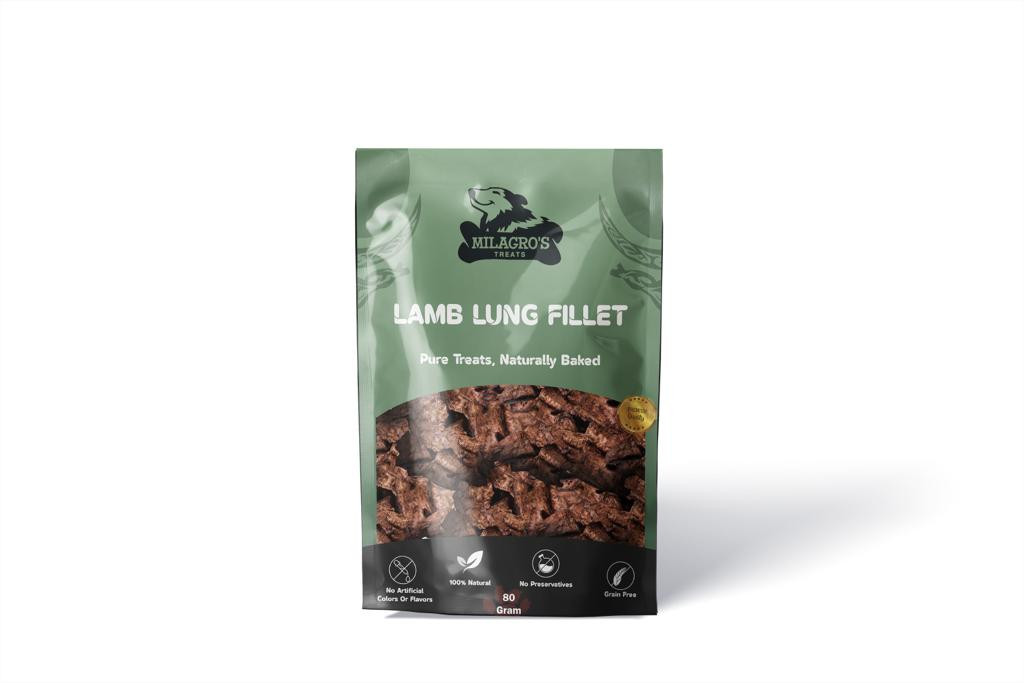 Milagro's Treats – Lamb Lung Fillet