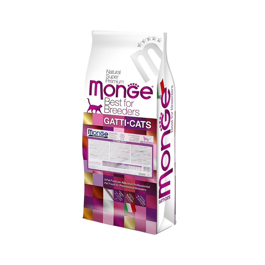 Monge Best for Breeders Sterilised Cat Food – Rich in Chicken 10kg
