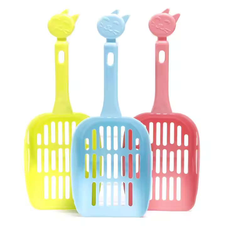 Cat Litter Scoop with Cat-Shaped Handle