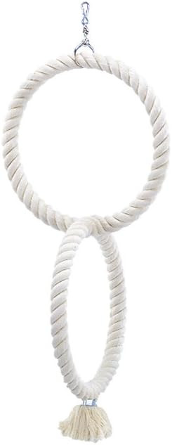 Cotton Climbing Rings - 2 Large Rings for Parrots