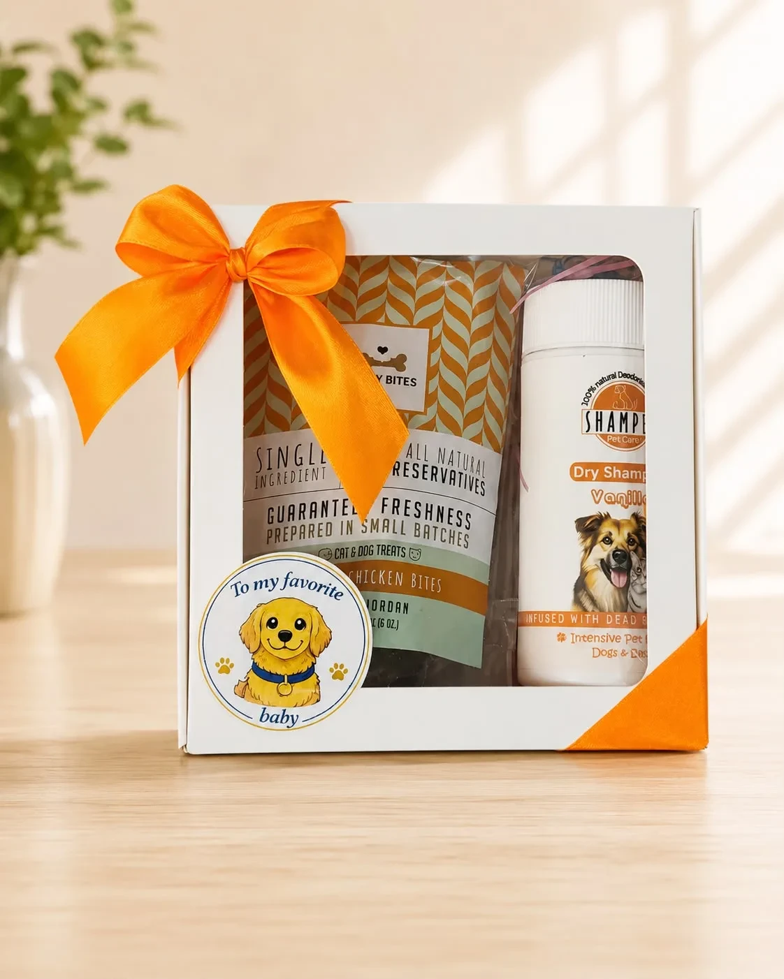 To My Favorite Baby Dog Gift Set