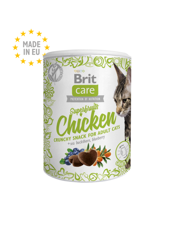 Brit Care Cat Snack Superfruits Chicken