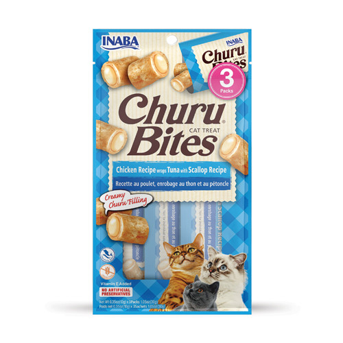 Inaba Churu Bites Tuna with Scallop Recipe