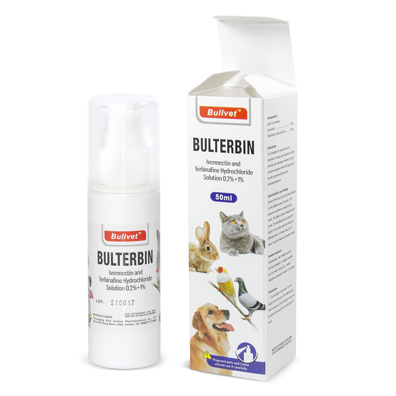 Bullvet Bulterbin Ivermectin and Terbinafine Hydrochloride Solution