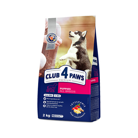 Club 4 Paws Premium For Puppies Of All Breeds 2Kg