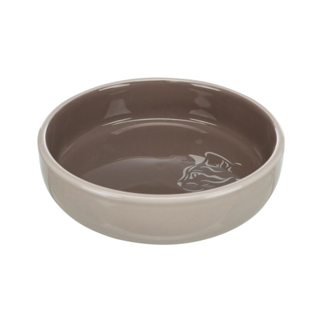 Trixie Ceramic Bowl – Shallow Design – 0.3 L | Ø 15 cm