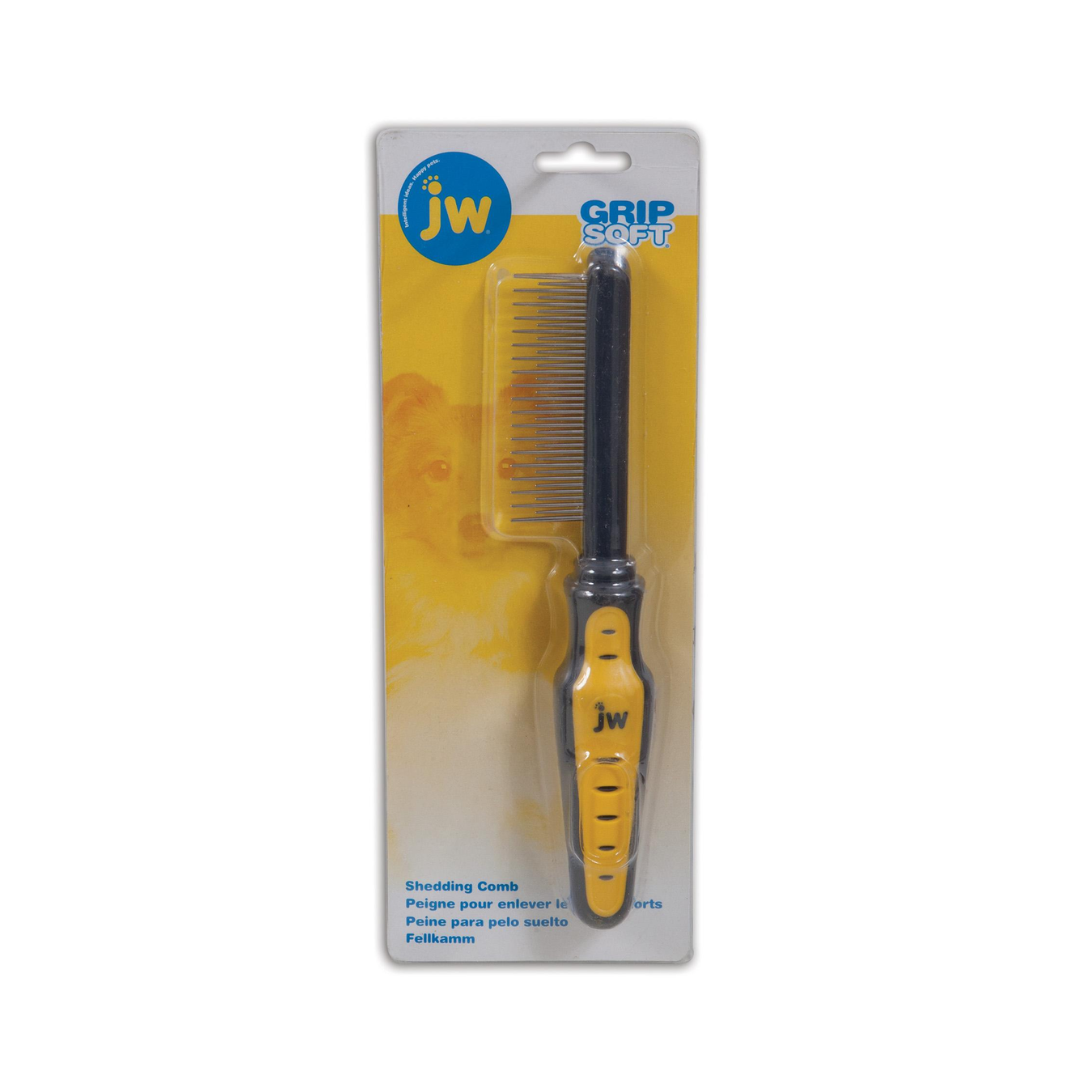 JW Shedding Comb for Dogs & Cats  – Assorted Colors