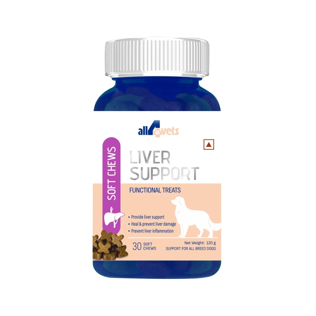 Ektek Pharma Liver Support Chews for Dogs | Digestive & Liver Health Supplement