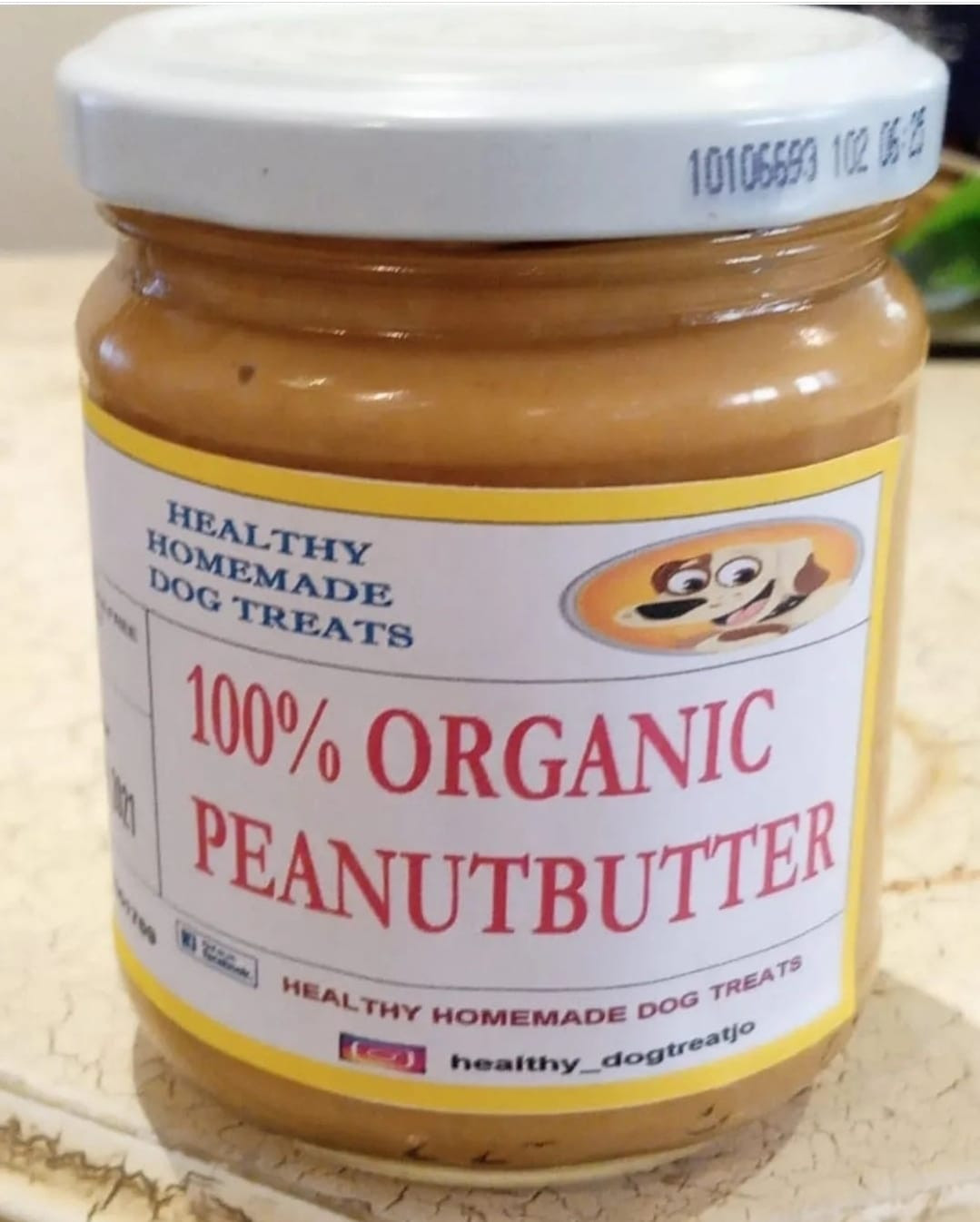Organic Peanut Butter – Dog Treat & Food Topper