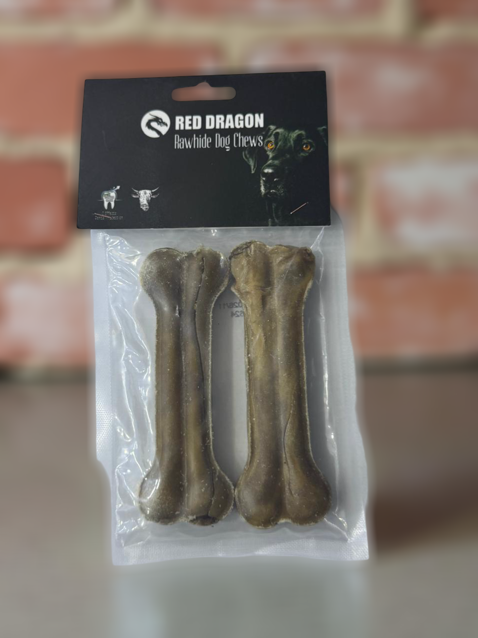 Red Dragon Rawhide Dog Chews – 12 cm