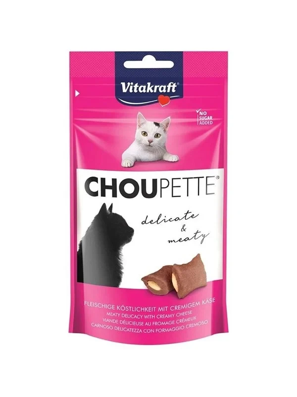 Vitakraft Cat Choupette Delicate & Meaty - Creamy Cheese No Sugar added