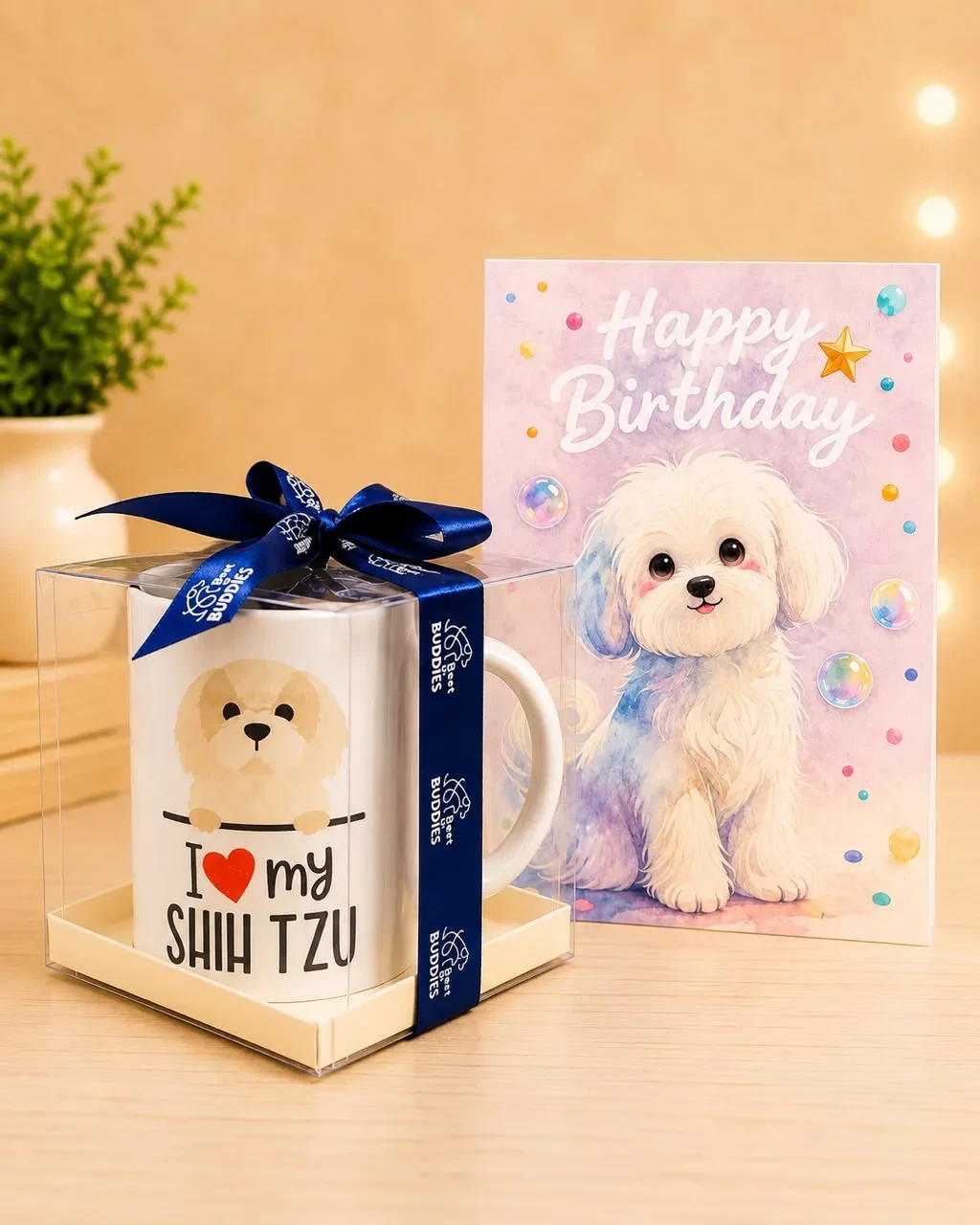 ‎I ❤️  My Shih Tzu Birthday Gift Set