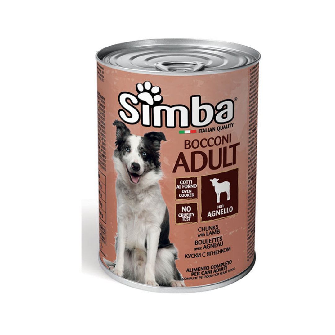 Simba Dog Chunks with Lamb