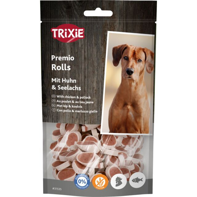 Trixie Premio Rolls with Chicken & Pollock