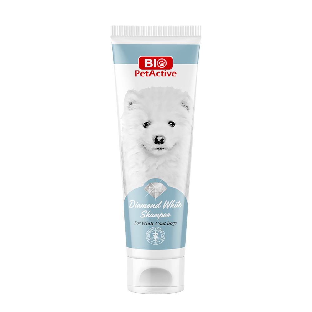 Bio PetActive Diamond White Shampoo – For White Coat Dogs