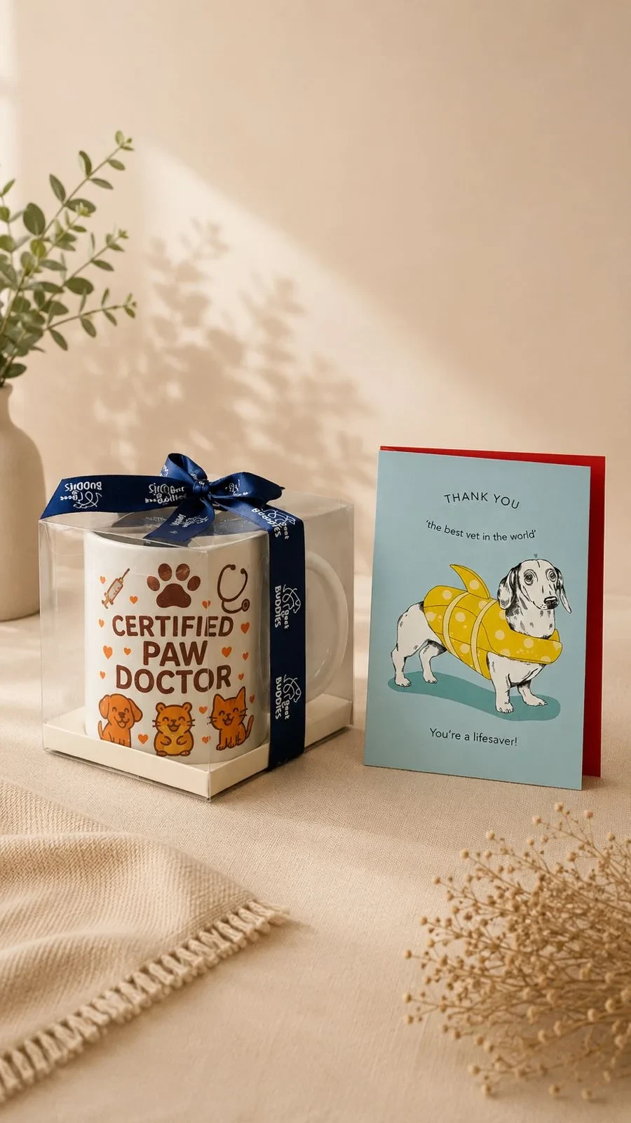 Veterinarian Thank You Gift Set