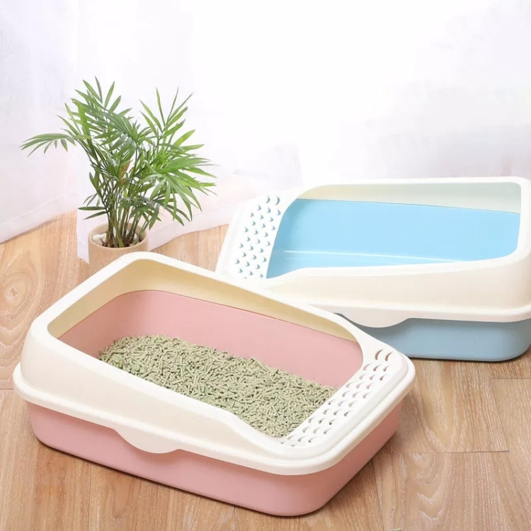 Open Cat Litter Box—Made in Turkey